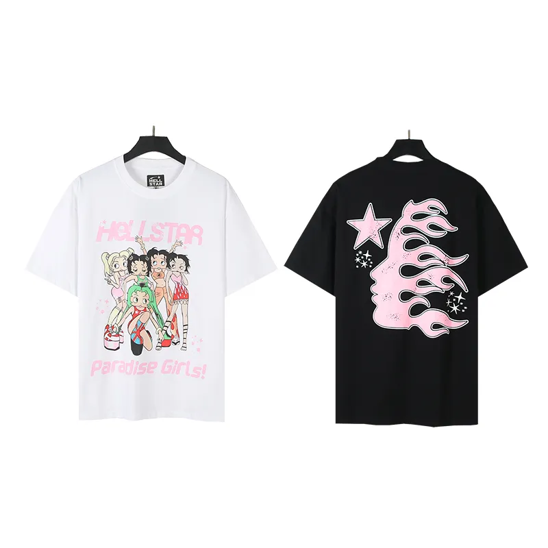 519# Hellstar T ：250 32 ：White Black Sizes：S M L XL